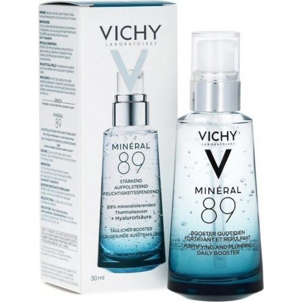 Vichy Mineral 89 Hyaluronic Acid Face Moisturizer 50ml