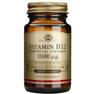 Solgar Vitamin B12 1000mcg 100 υπογλώσσια δισκία