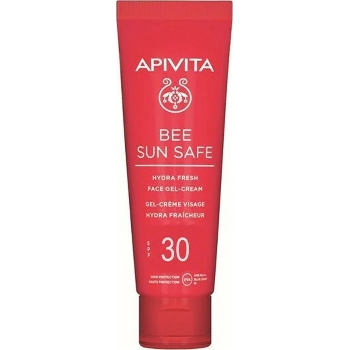 Apivita Bee Sun Safe Hydra Αδιάβροχο Αντηλιακό Gel Προσώπου SPF30 50ml