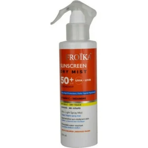 Froika Sunscreen Dry Mist Αδιάβροχη Αντηλιακή Λοσιόν Προσώπου και Σώματος SPF50 σε Spray 250ml