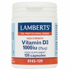 Lamberts Vitamin D3 1000iu 120 κάψουλες
