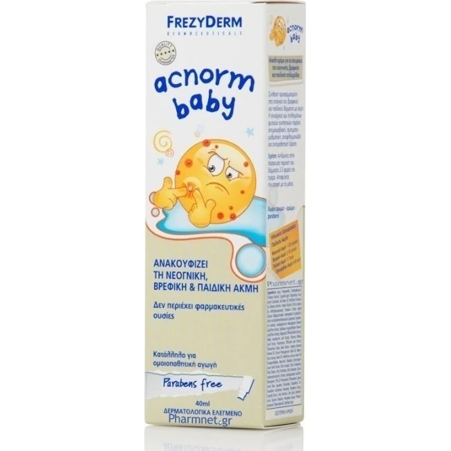 Frezyderm Acnorm Baby Cream για Βρεφική Ακμή 40ml