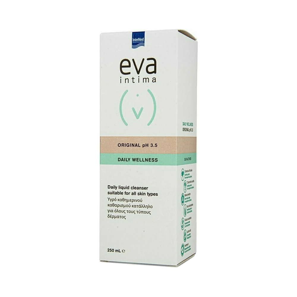 InterMed Eva Intima Original pH 3.5 Υγρό Καθαρισμού με Χαμομήλι και Αλόη 250ml