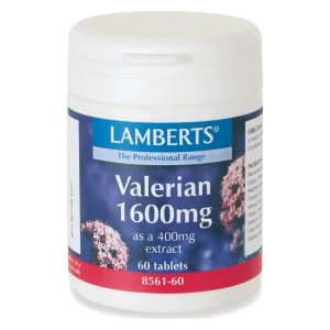 Lamberts Valerian 1600mg 60 ταμπλέτες